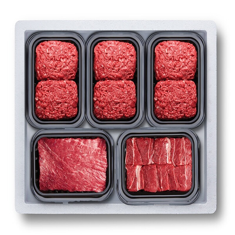 주식회사 횡성한우로,횡성한우선물세트/불고기(300gX3)+양지(300g)+사태(300g)/강원도횡성/숙성한우/산지직송